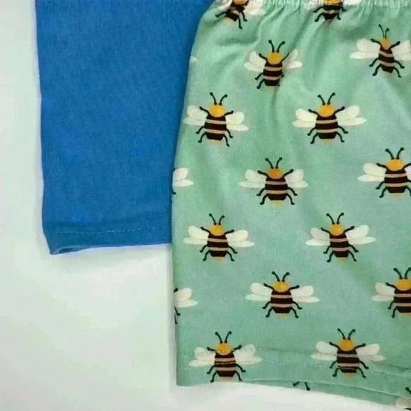 Sassy Stitches Bumble Bee Short Set - Picture 3 of 3